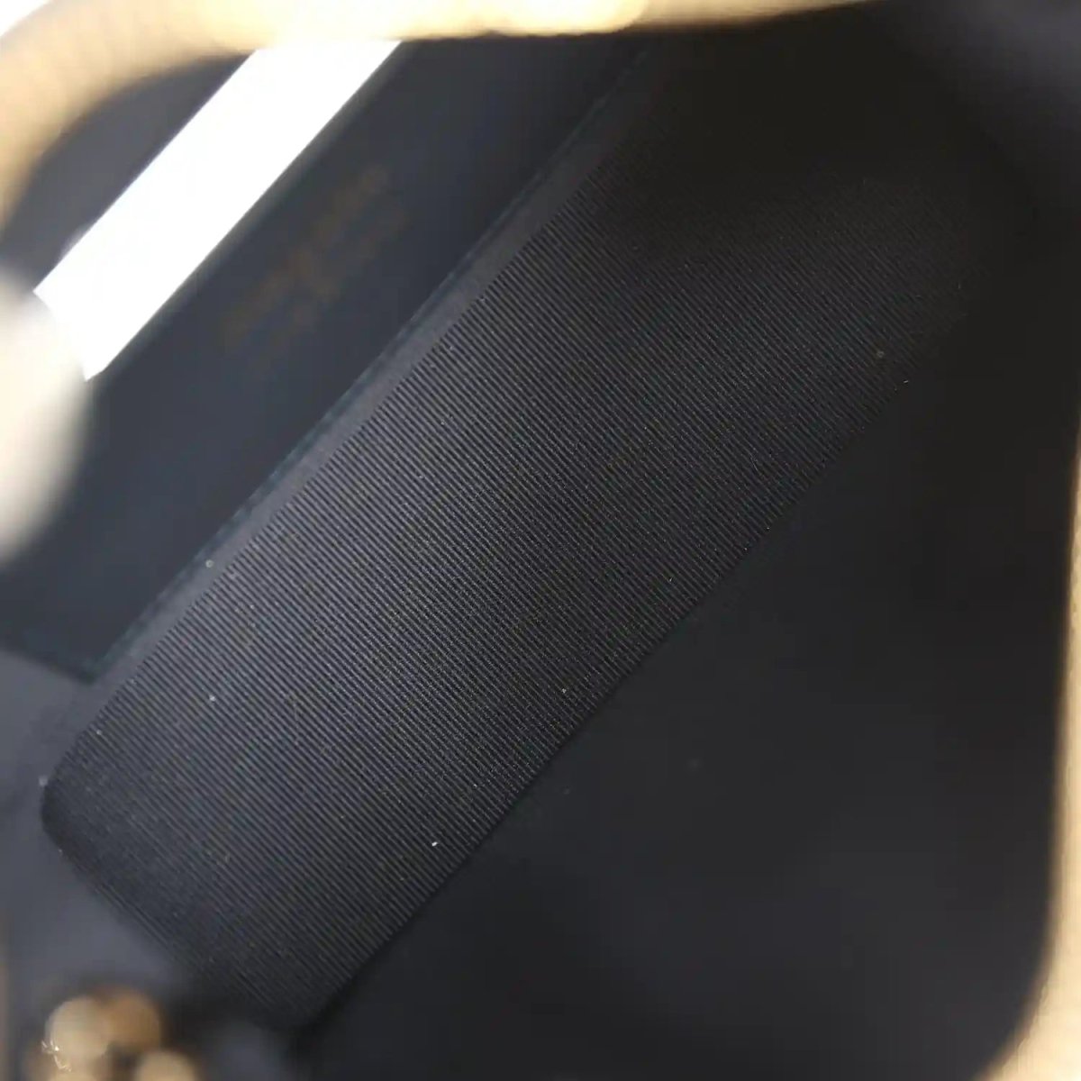 Chanel Mini Hobo Pouch in Dark Blue Denim Gold Hardware - NEESTRA