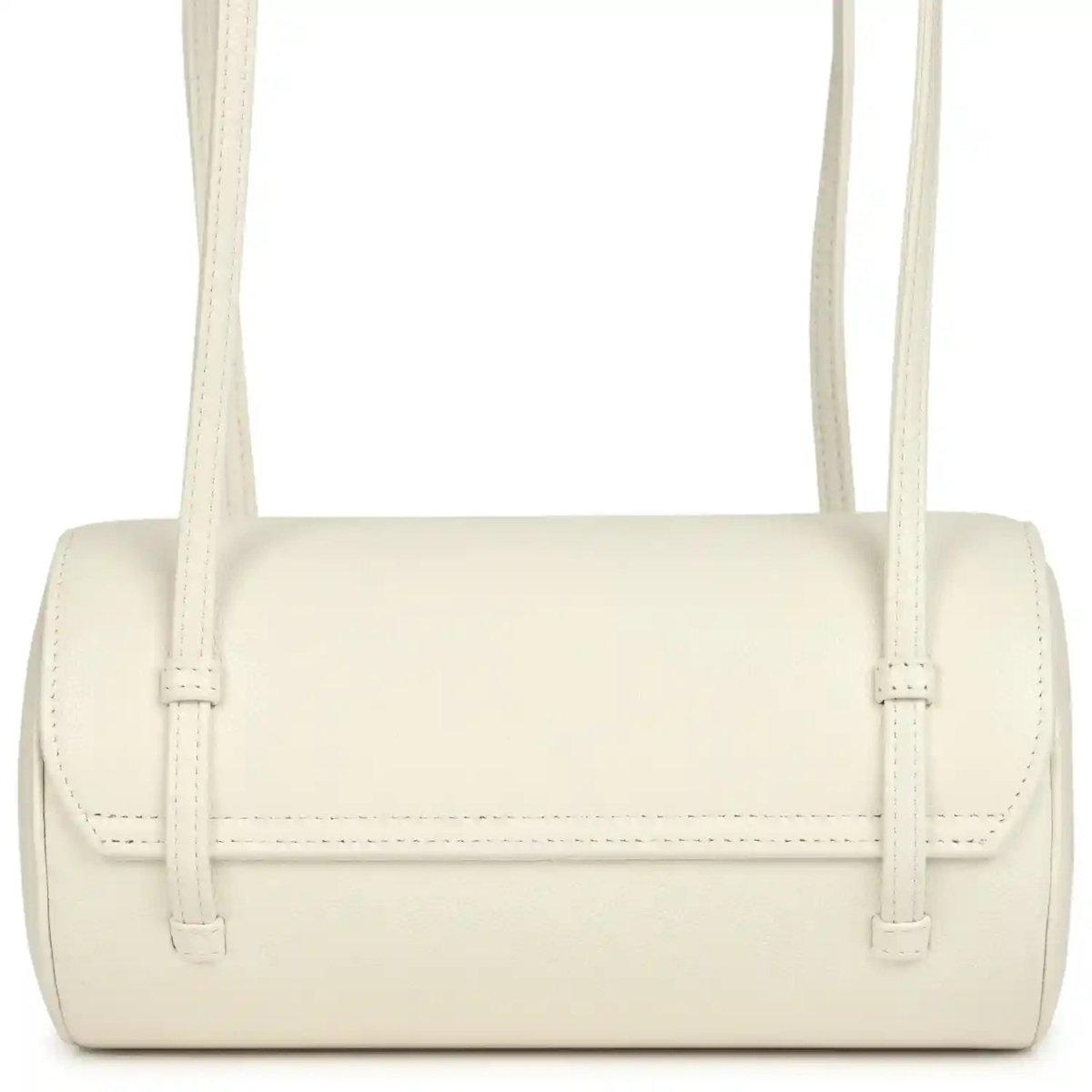 Chanel Preppy Coco Bowling Bag in White Shiny Caviar Leather - NEESTRA