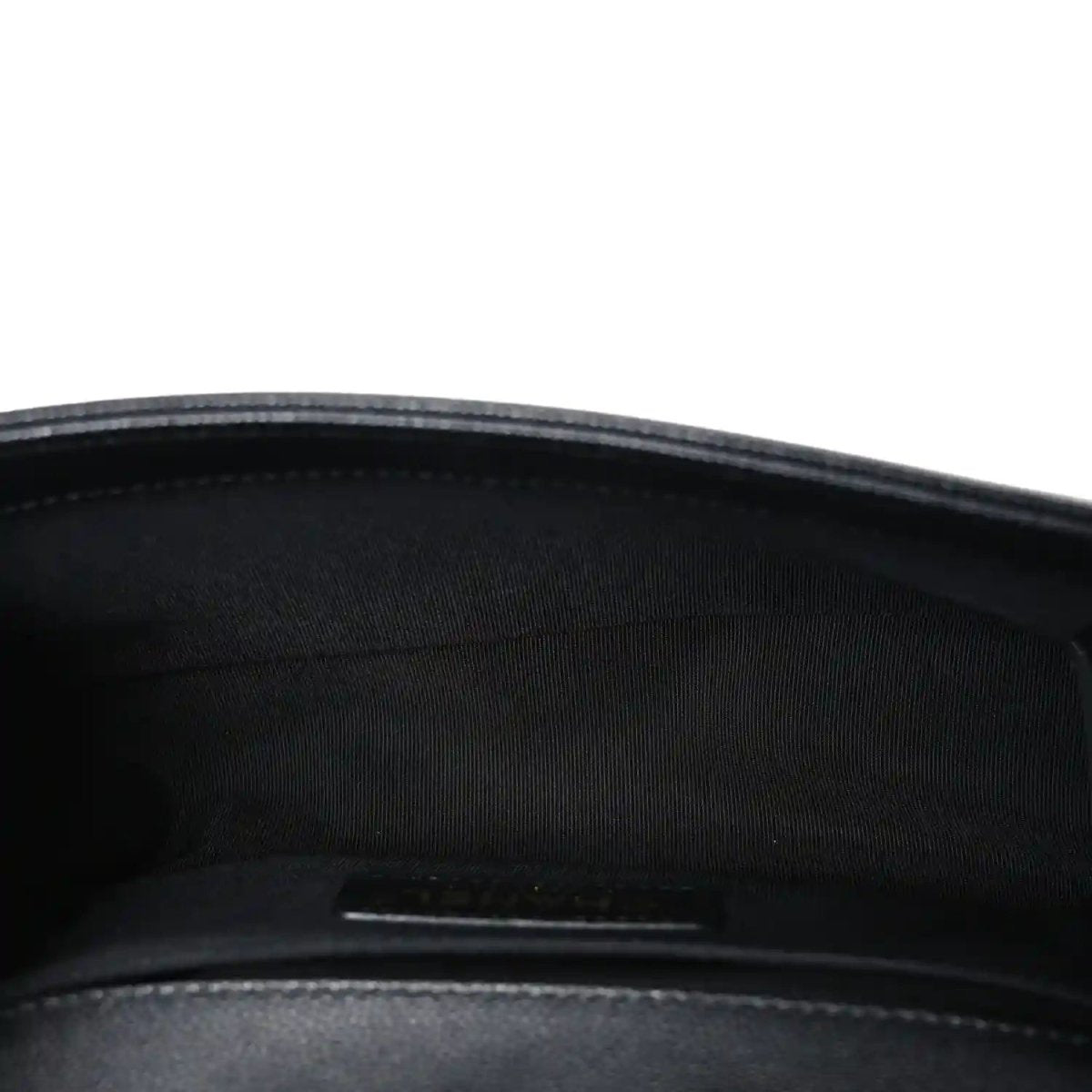 Chanel Small Boy Flap Bag in Black Quilted Caviar Leather - NEESTRA
