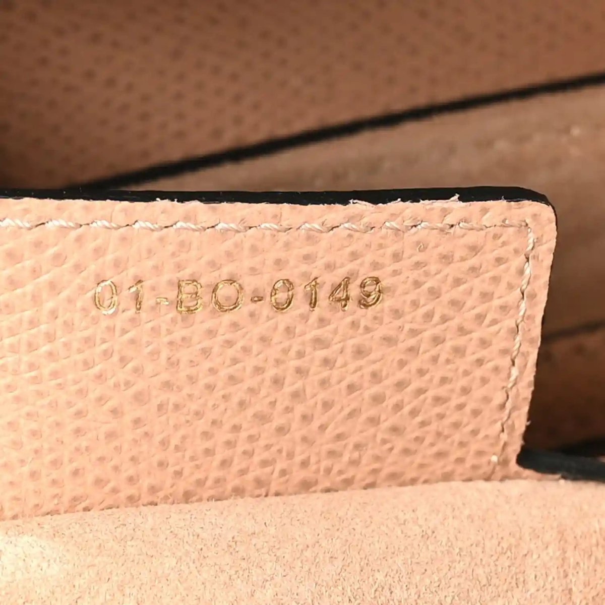 Christian Dior Grained Calfskin Saddle Bag in Light Pink - NEESTRA