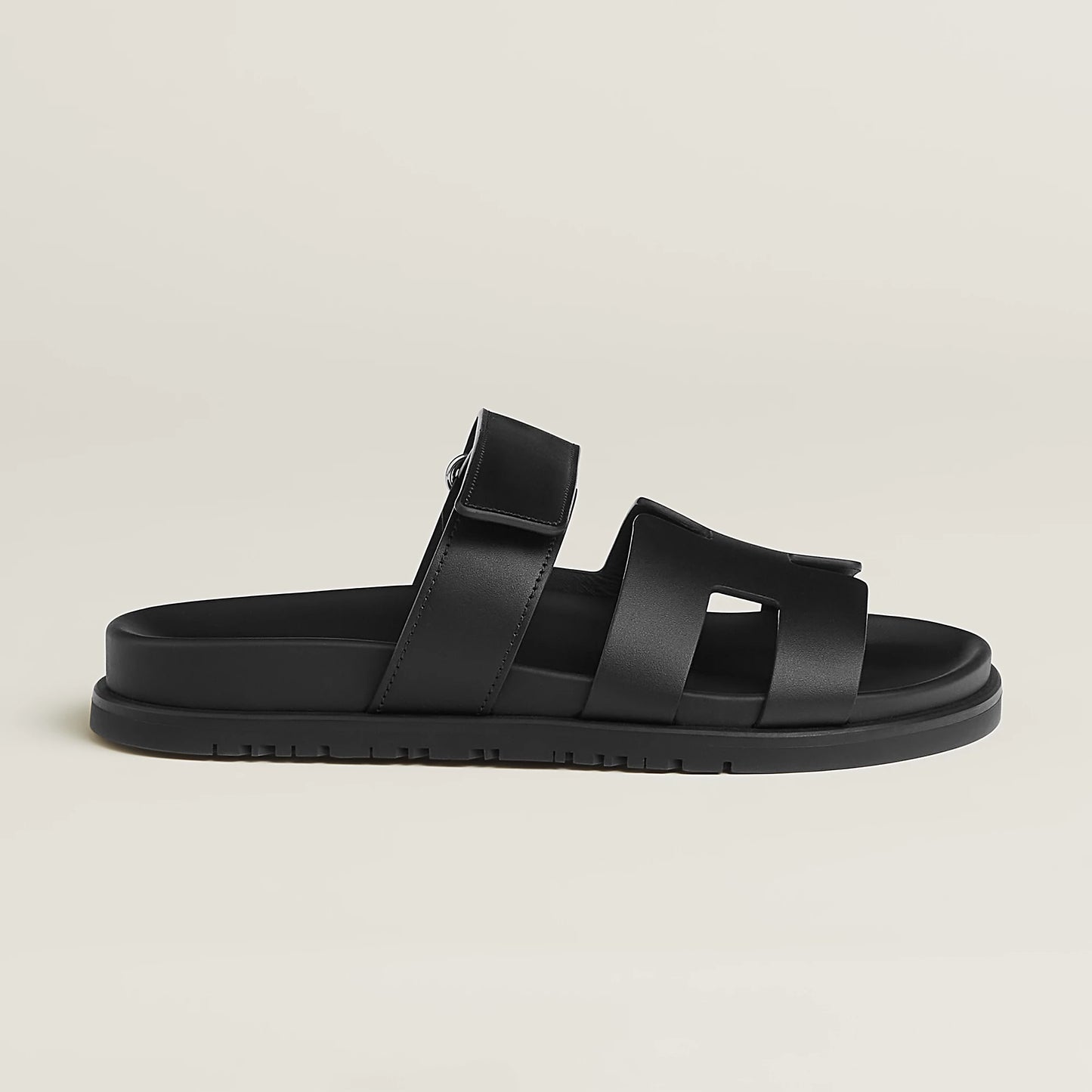 Hermès Chypre Sandal in Suede Goatskin