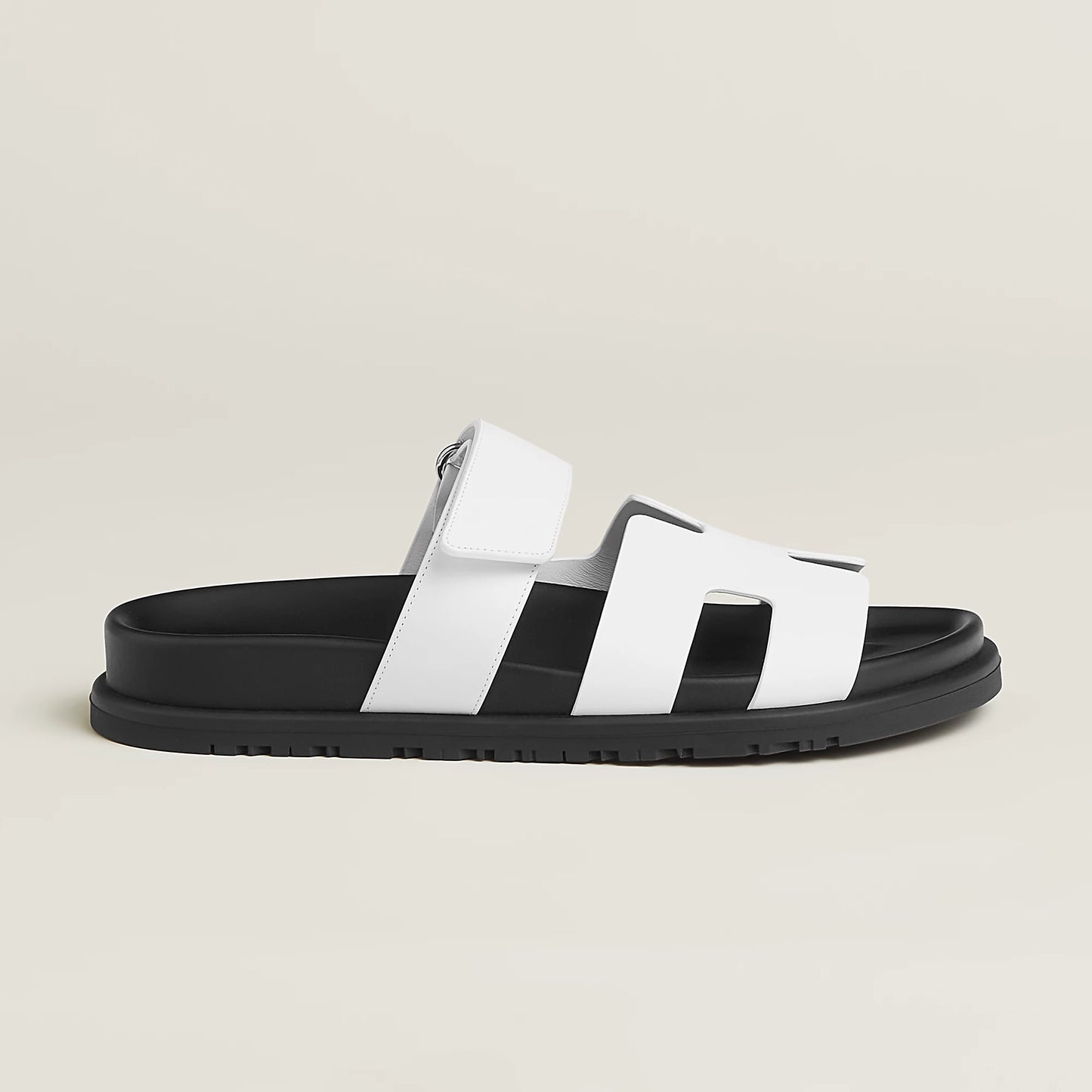 Hermès Chypre Sandal in Suede Goatskin