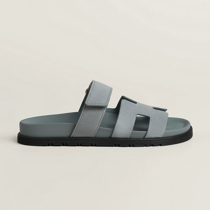 Hermès Chypre Sandal in Suede Goatskin
