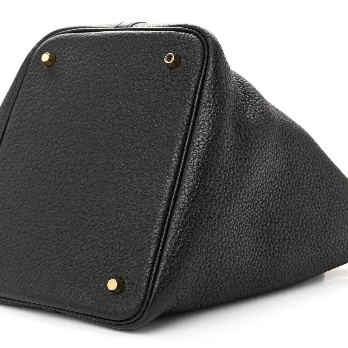 Clemence Picotin Lock 22 MM Tote Handbag Black - NEESTRA
