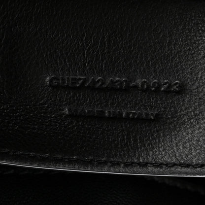 Saint Laurent Lambskin Matelasse Monogram Large Jamie 4.3 Black