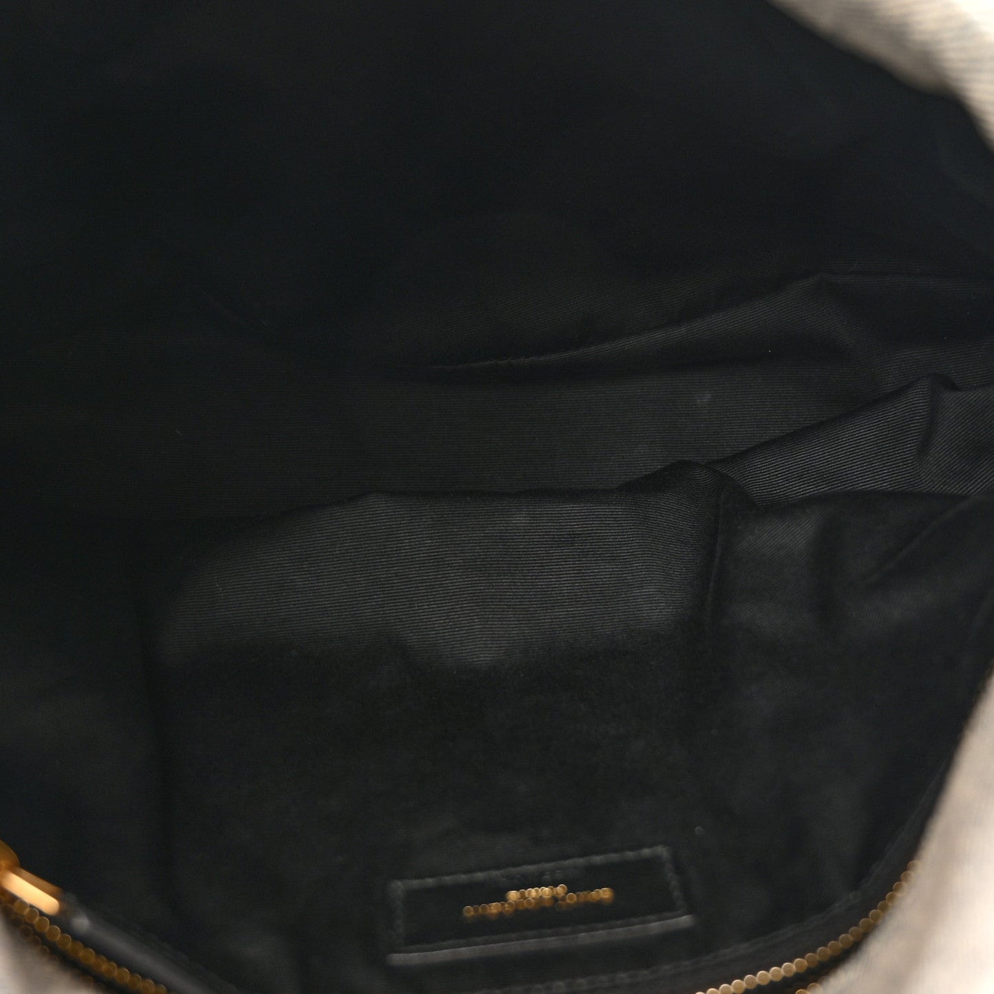 Saint Laurent Denim Quilted Medium Loulou Puffer Monogram Chain Satchel in Rodeo Blue