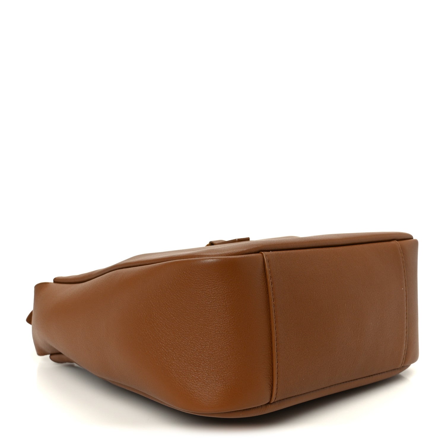 Saint Laurent Le 5 A 7 Smooth Calfskin Soft Hobo Fox