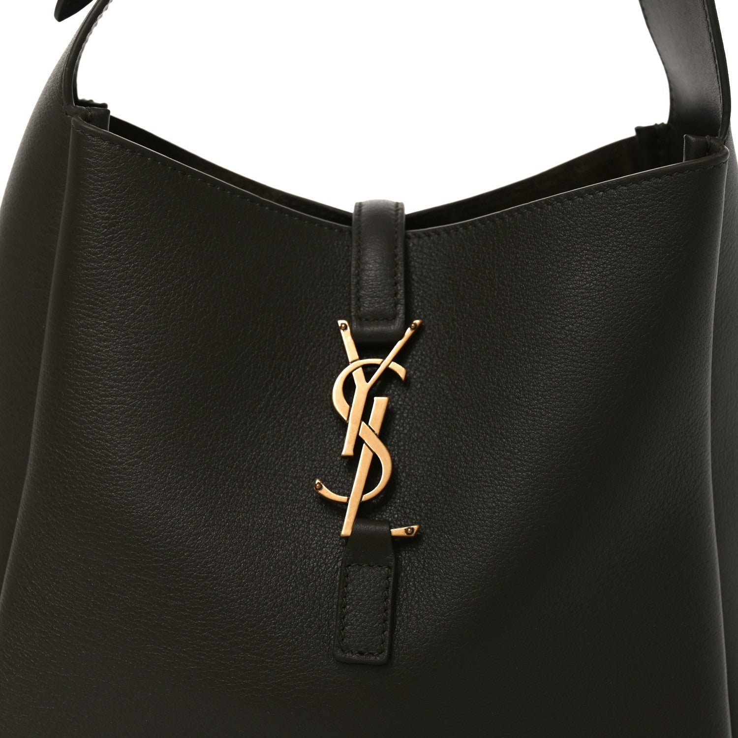 Saint Laurent Le 5 A 7 Small Hobo Light Musk
