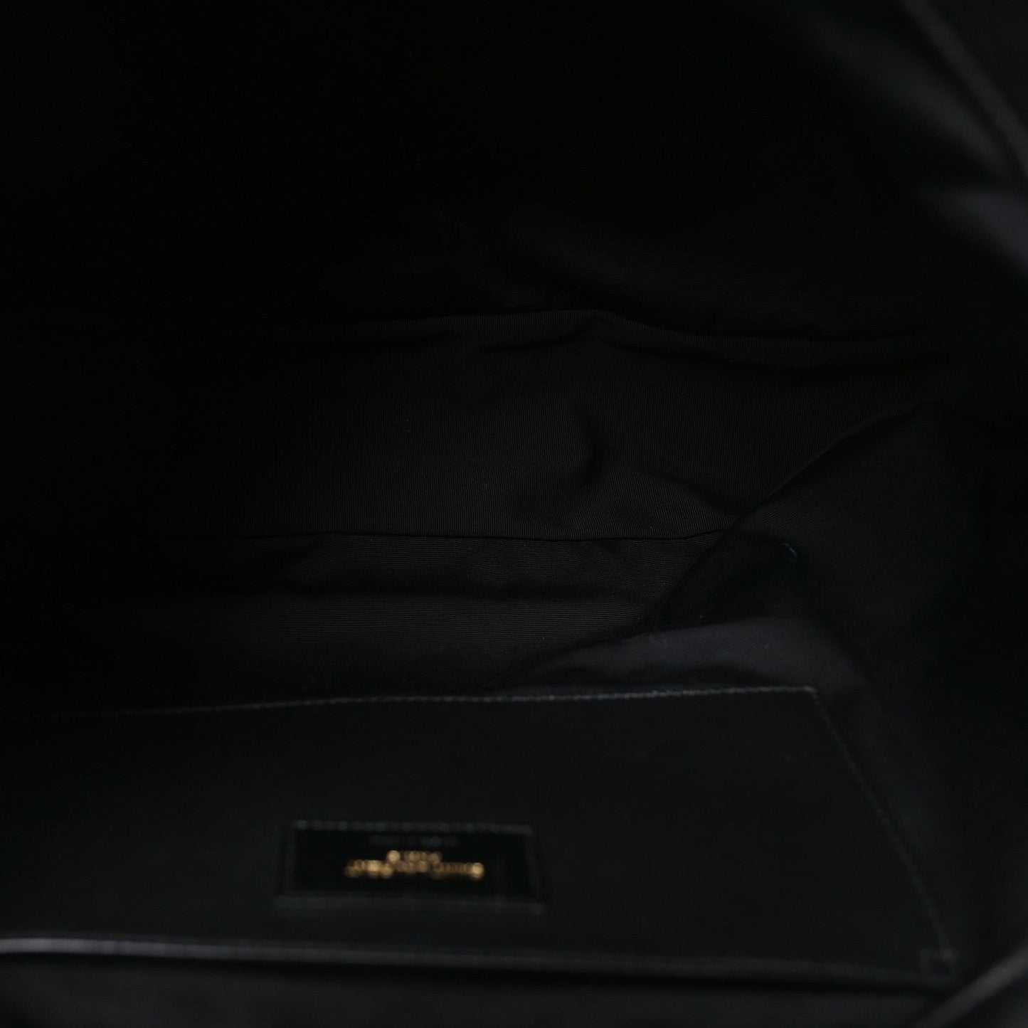 Saint Laurent Lambskin Matelasse Monogram Large Shoulder Bag Black