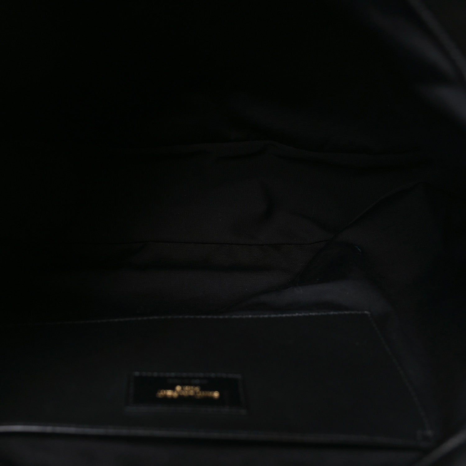 Saint Laurent Lambskin Matelasse Monogram Large Shoulder Bag Black