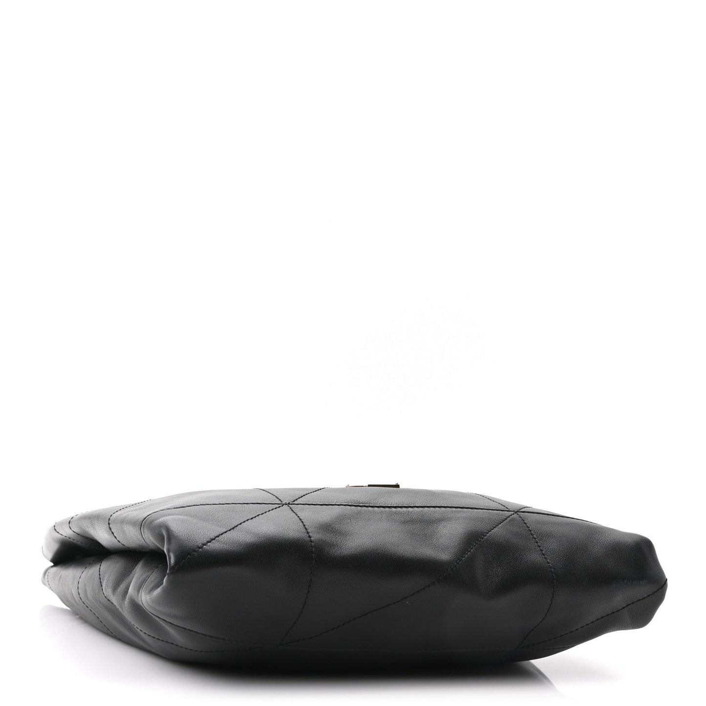 Saint Laurent Lambskin Matelasse Monogram Medium Jamie 4.3 Shoulder Bag Black