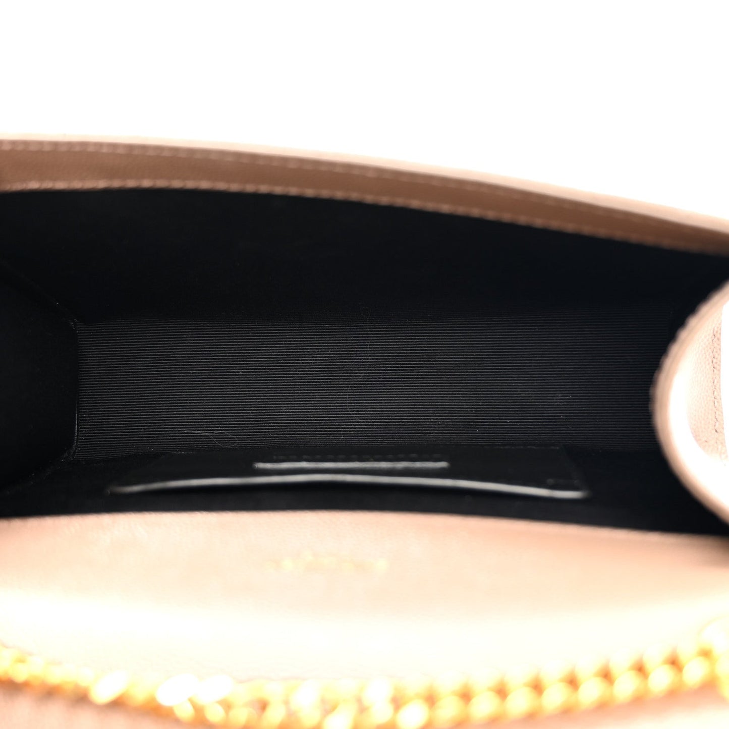 Saint Laurent Grain De Poudre Matelasse Triquilt Small Monogram Satchel Dark Beige