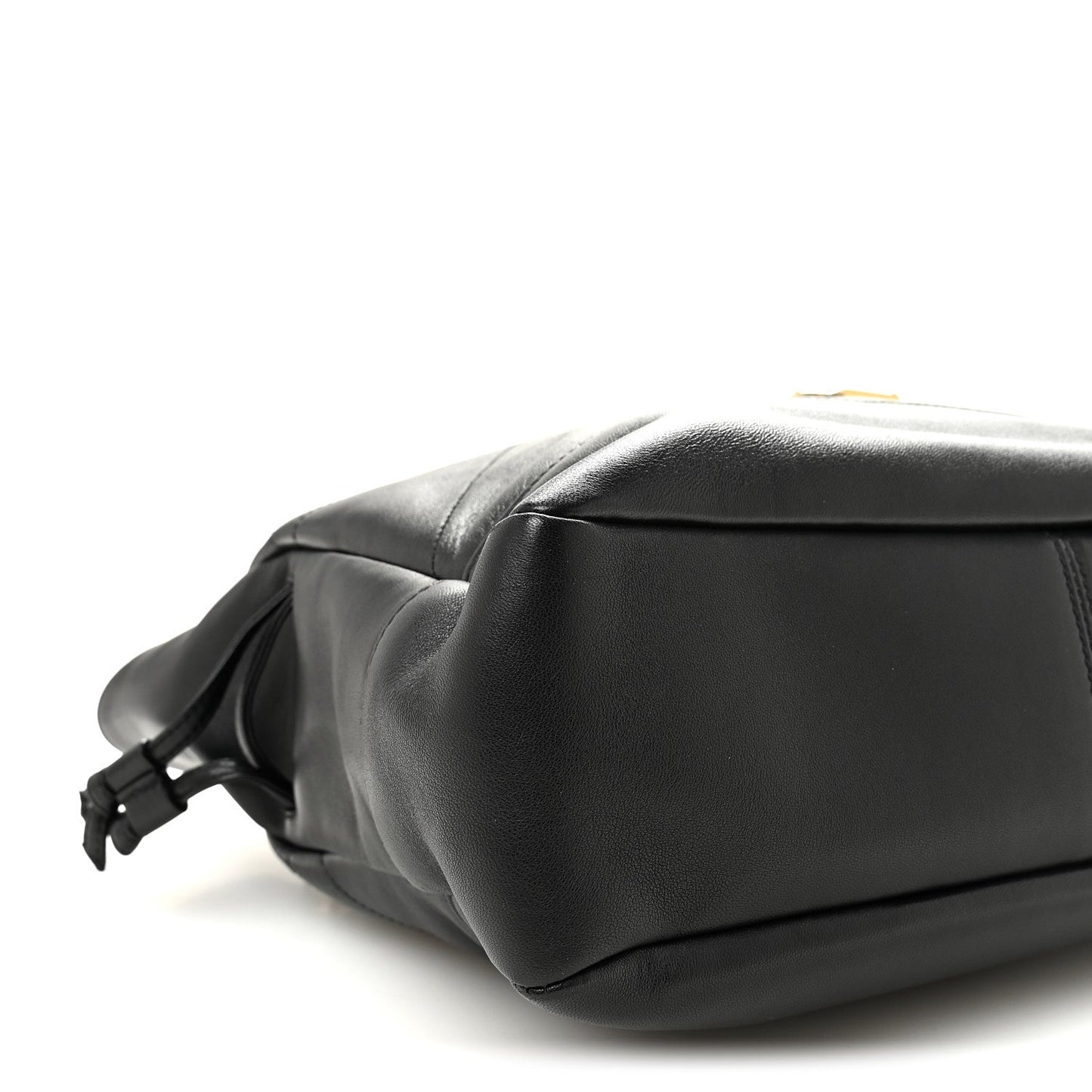 Saint Laurent Jamie Lambskin Small Shopping Tote Black