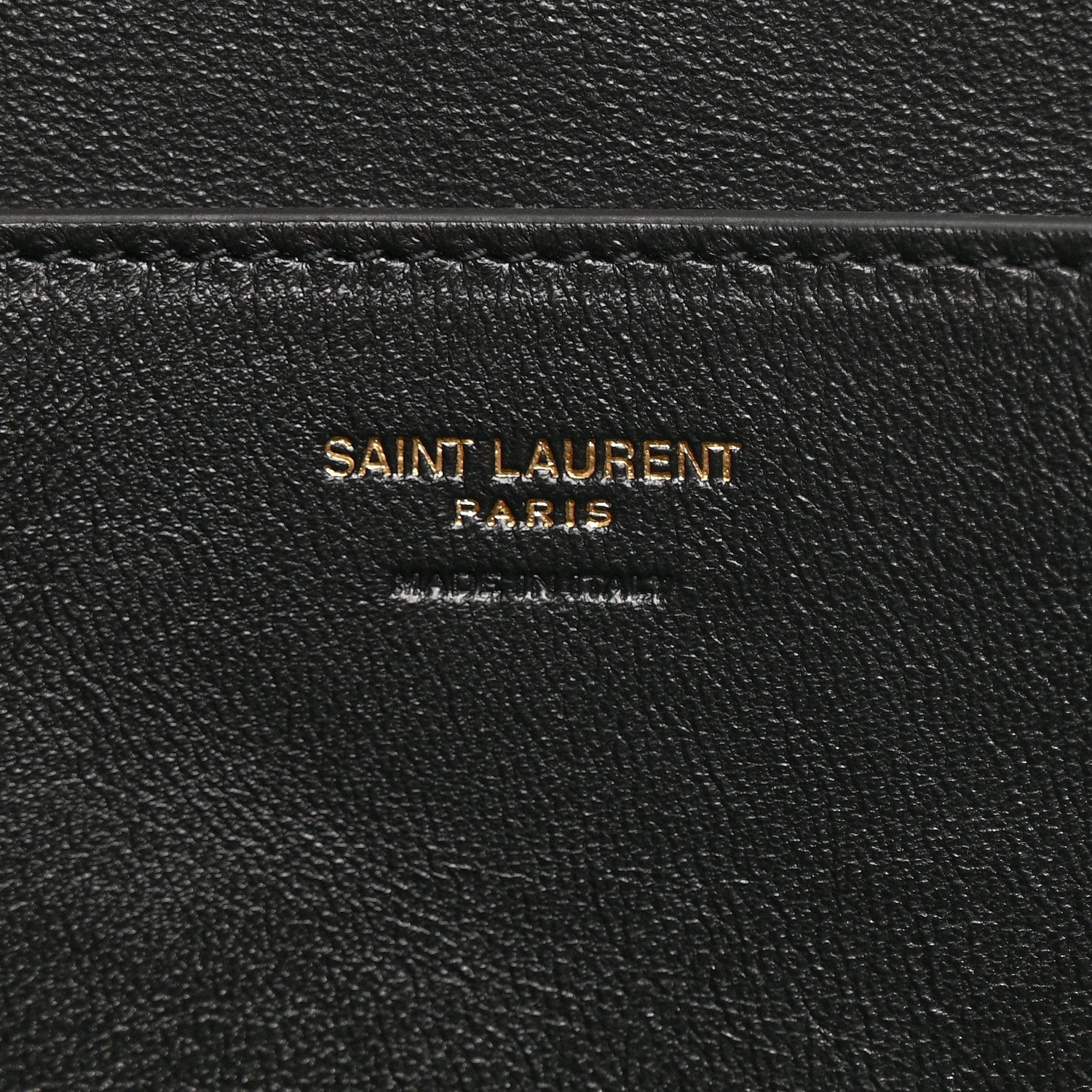 Saint Laurent Suede Large Cassandre Pouch On Chain Caramel Cognac
