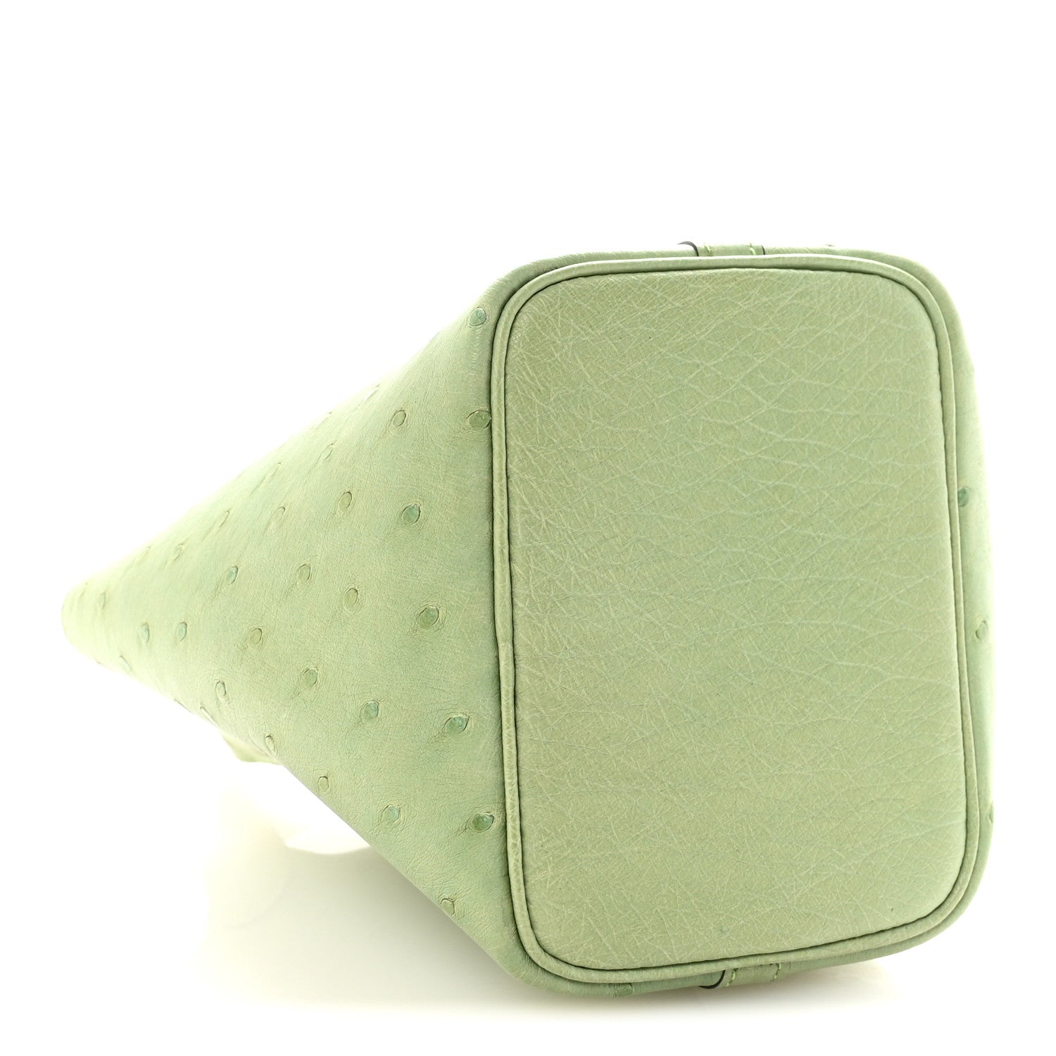 Ostrich Micro Picotin Lock Vert Criquet