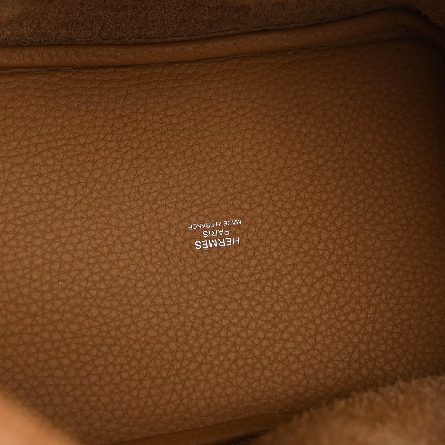Picotin Lock 18 PM Taurillon Clemence Leather Bucket Bag Biscuit