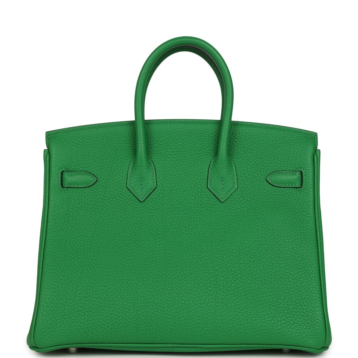 Hermes Birkin 25 Handbag Bambou Togo Leather Palladium Hardware - NEESTRA