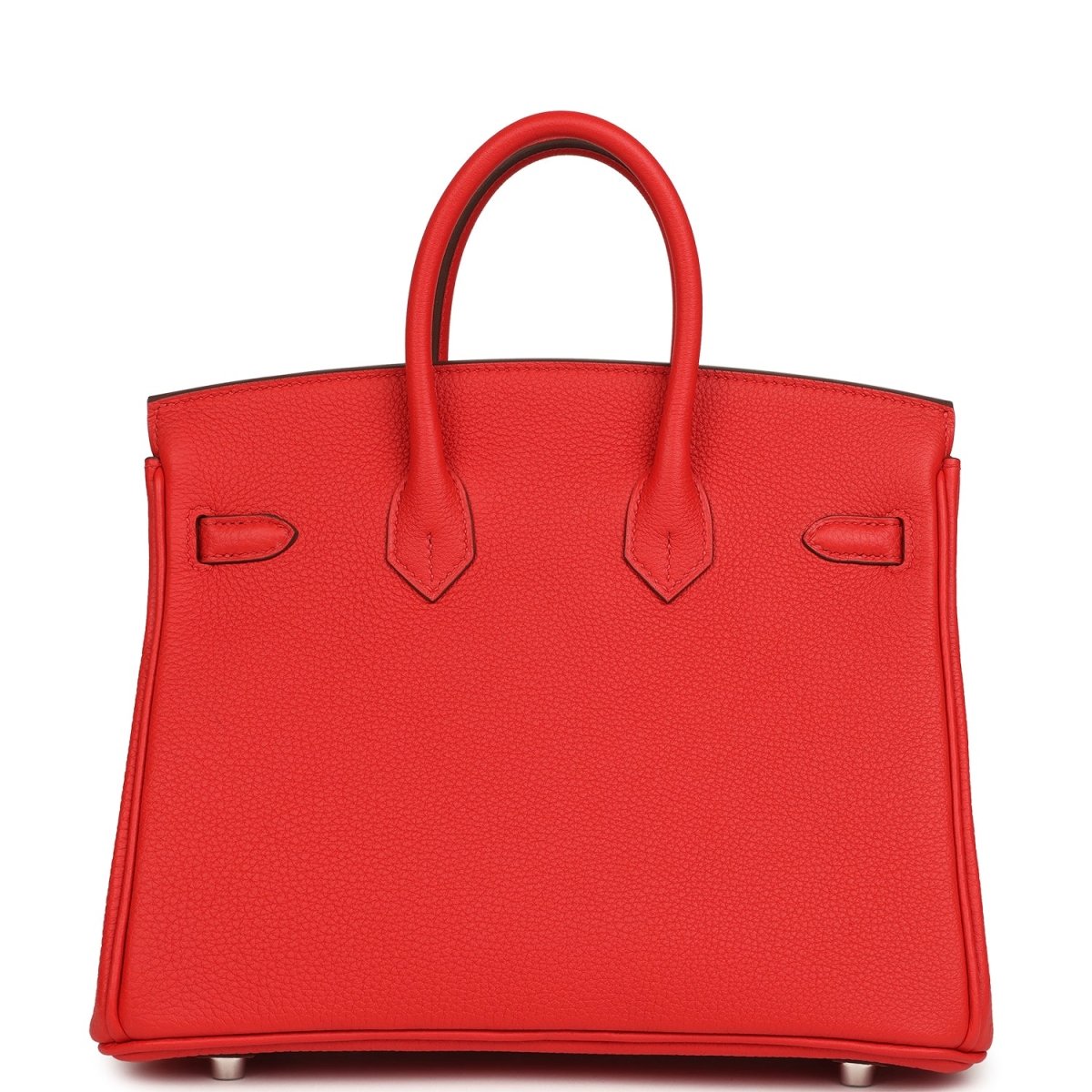 Hermes Birkin 25 Handbag Rouge de Coeur Togo Palladium Hardware - NEESTRA