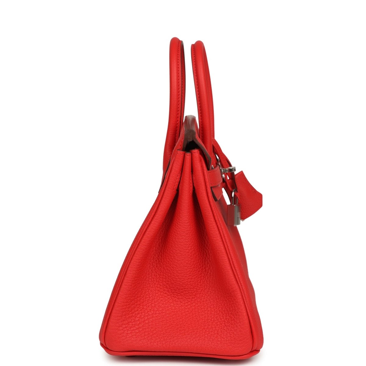 Hermes Birkin 25 Handbag Rouge de Coeur Togo Palladium Hardware - NEESTRA
