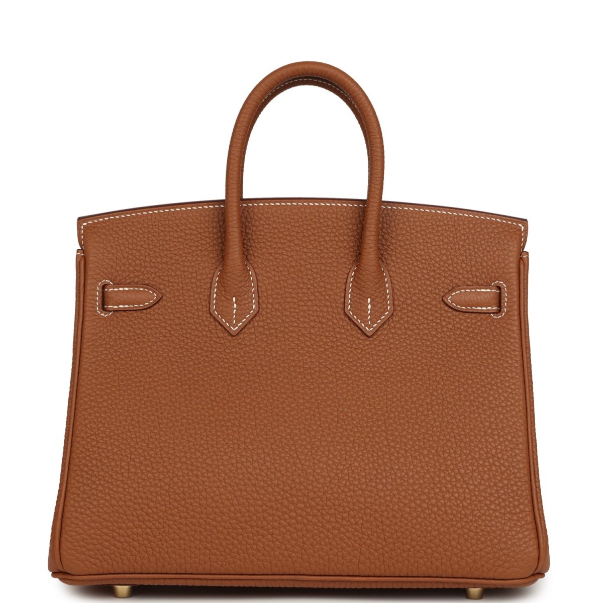Hermes Birkin 25 Handbag Togo Leather Gold Hardware - NEESTRA