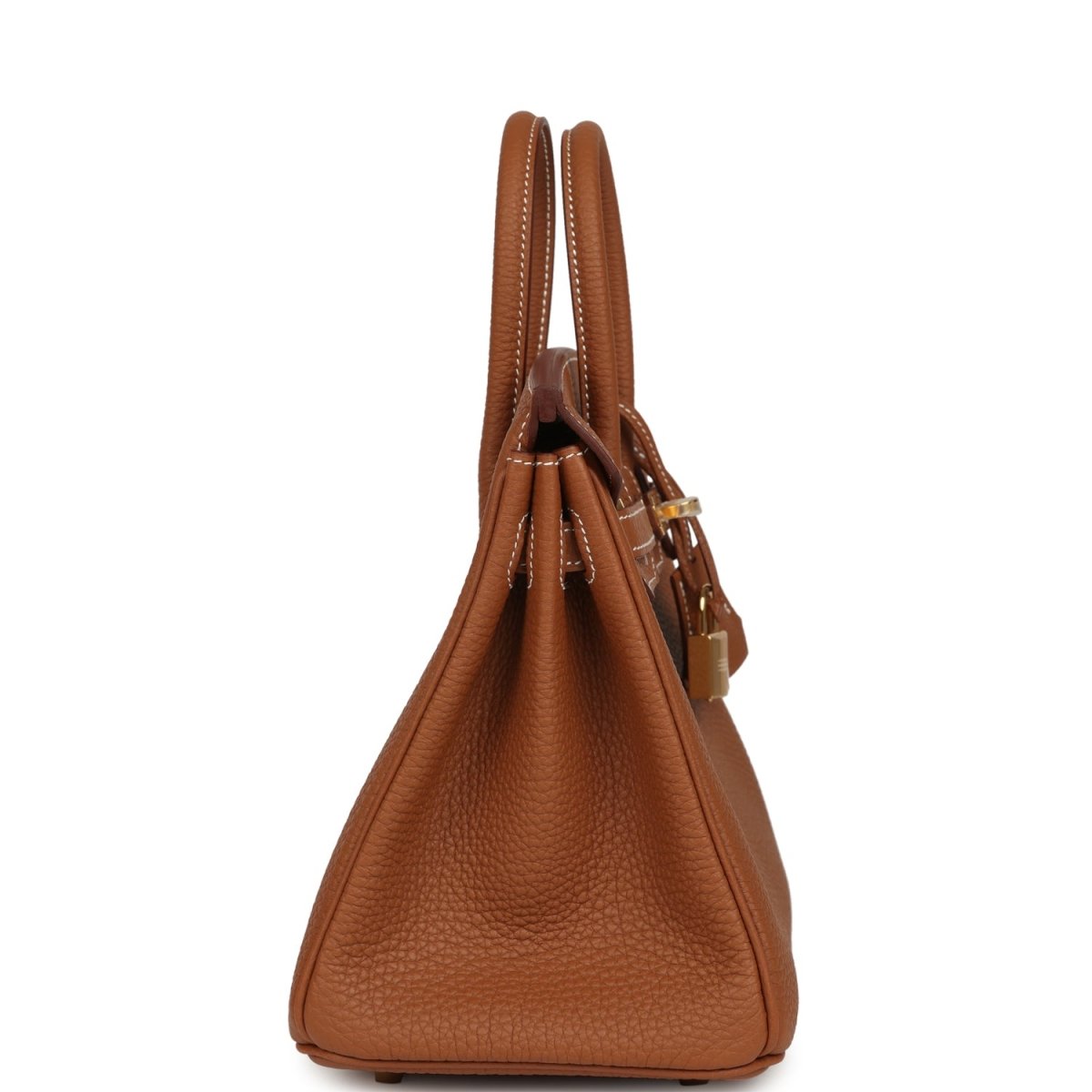 Hermes Birkin 25 Handbag Togo Leather Gold Hardware - NEESTRA