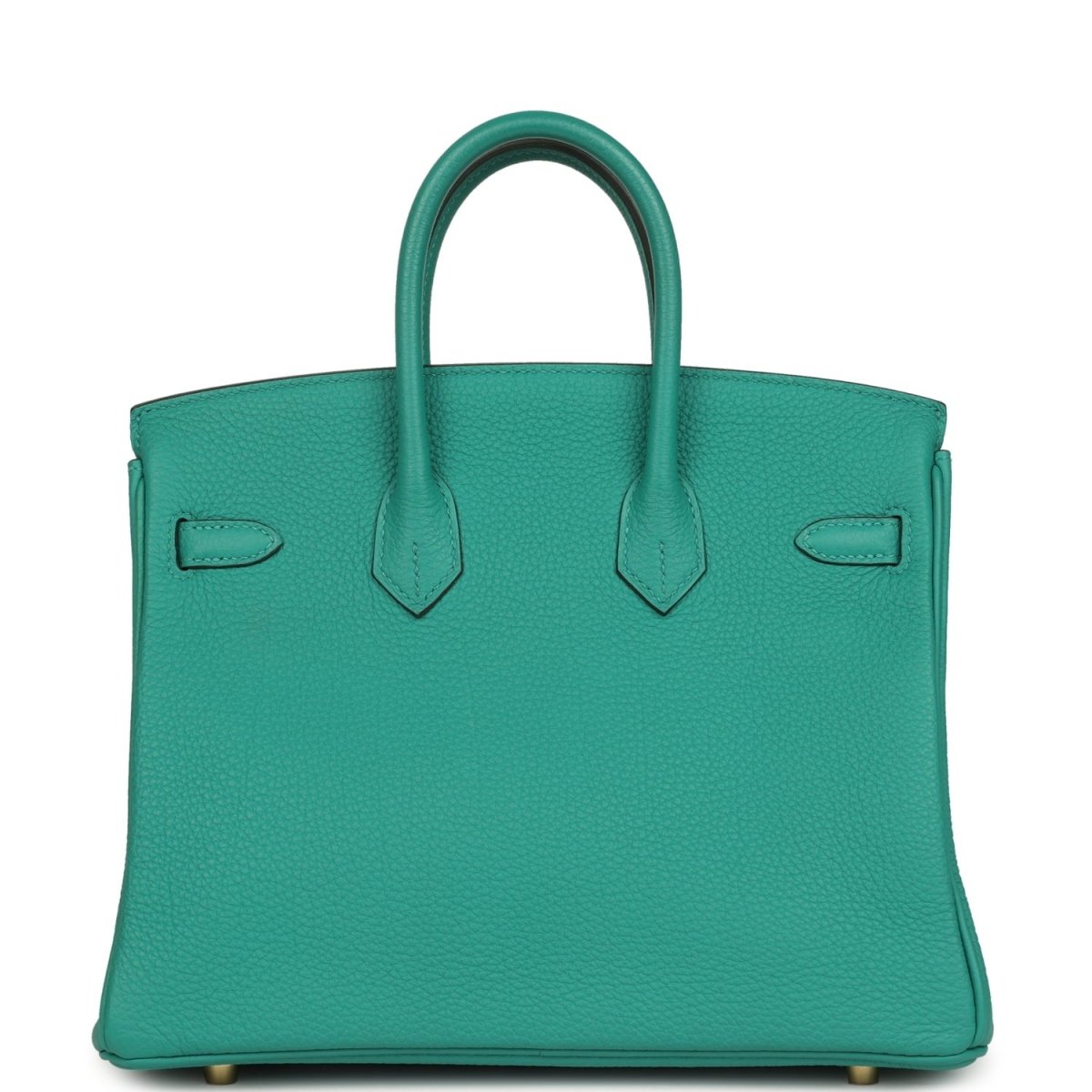 Hermes Birkin 25 Handbag Vert Verone Togo Gold Hardware - NEESTRA