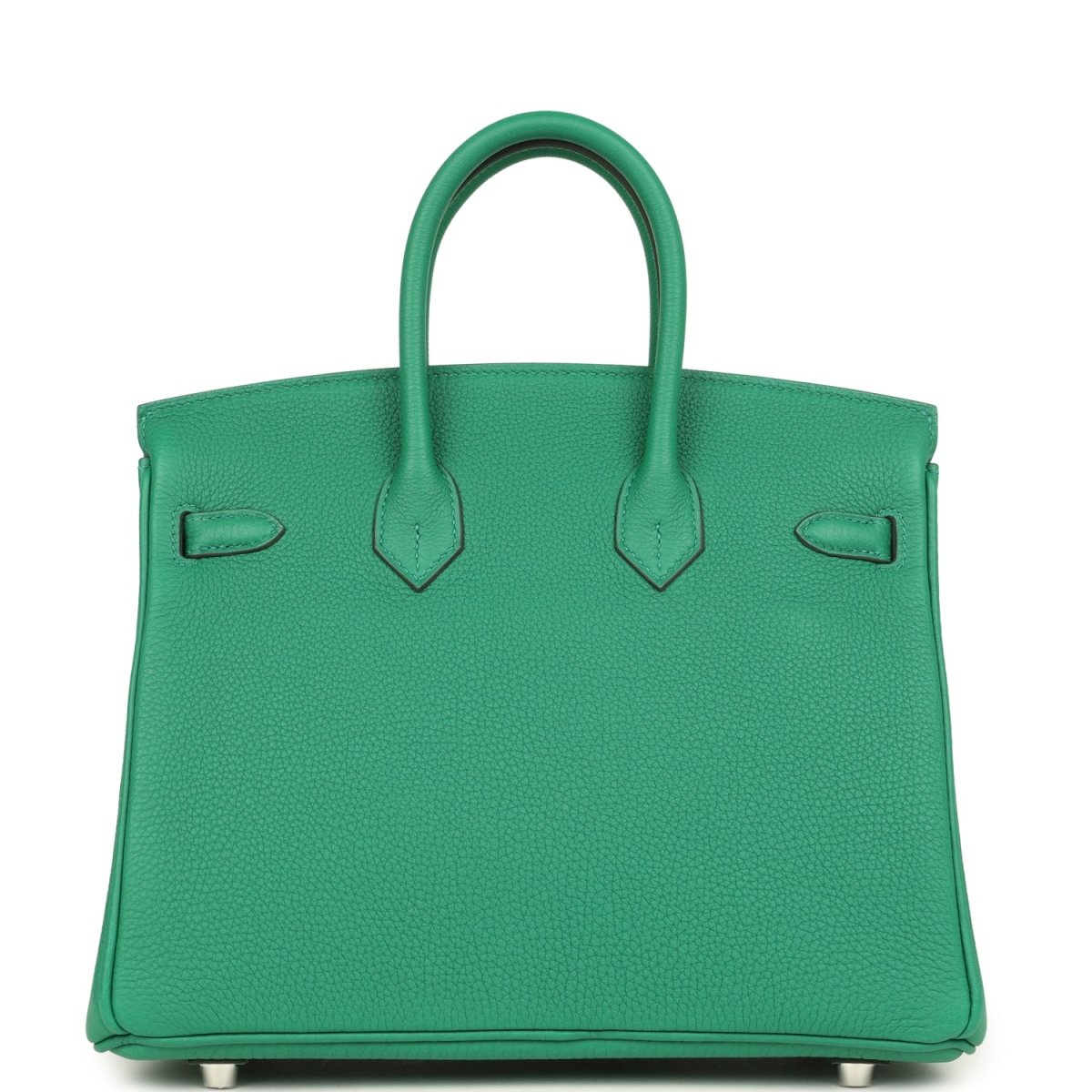 Hermes Birkin 25 Vert Vertigo Togo Leather Palladium Hardware - NEESTRA