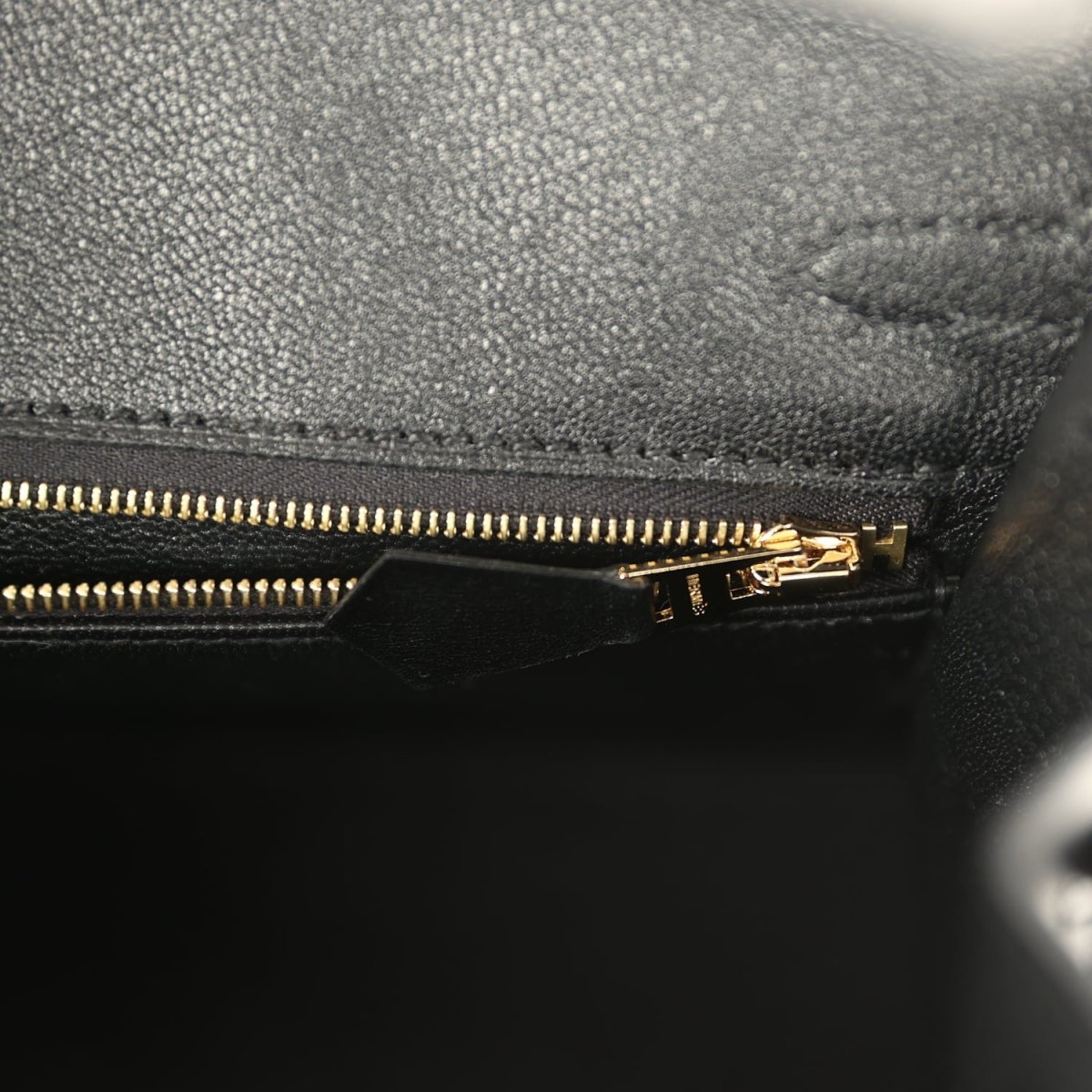 Hermes Birkin Sellier 25 Handbag Black Box Calfskin Gold Hardware - NEESTRA