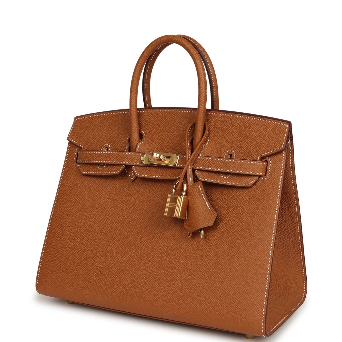 Hermes Birkin Sellier 25 Handbag Epsom Leather Gold Hardware - NEESTRA