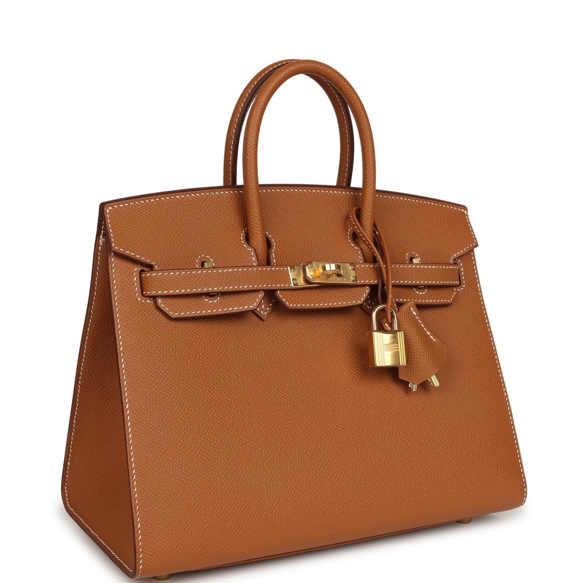 Hermes Birkin Sellier 25 Handbag Epsom Leather Gold Hardware - NEESTRA