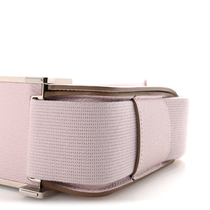 Hermès Chevre Mysore Bicolor Geta Messenger Bag Mauve Pale - NEESTRA