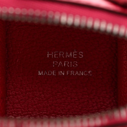 Hermes Chevre Mysore Bolide On Wheels Bag Charm Rose Extreme Vert Vertigo - NEESTRA