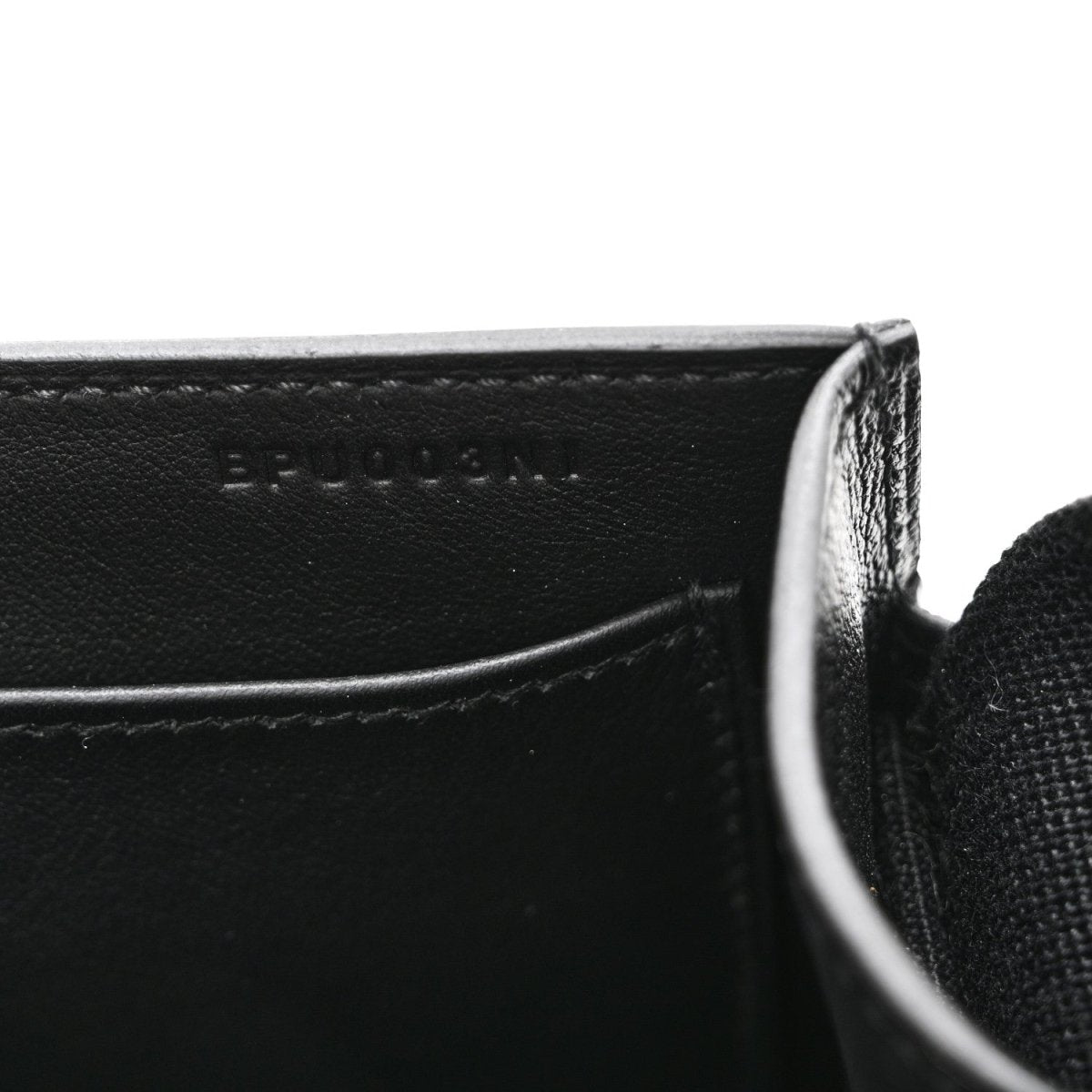 HERMES Chevre Mysore Geta Black Crossbody Bag - NEESTRA