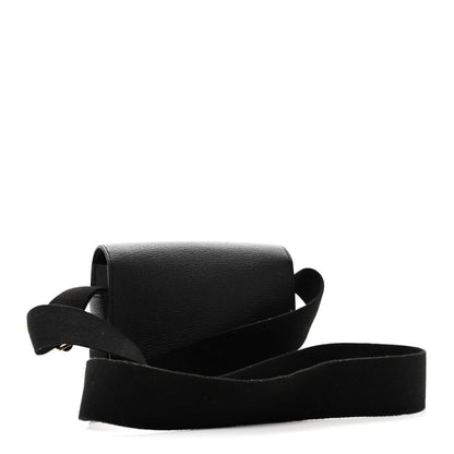 Hermes Chevre Mysore Geta Crossbody Bag Black - NEESTRA