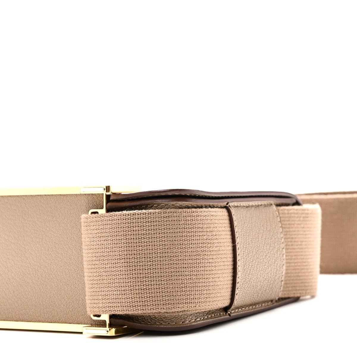 Hermes Chevre Mysore Geta Messenger Bag Etoupe - NEESTRA