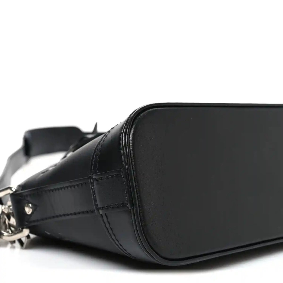 Louis Vuitton Blason Calfskin Monogram East West Alma Handbag Black - NEESTRA
