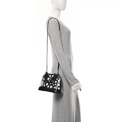 Louis Vuitton x Yayoi Kusama Epi Alma BB Black White Bag - NEESTRA
