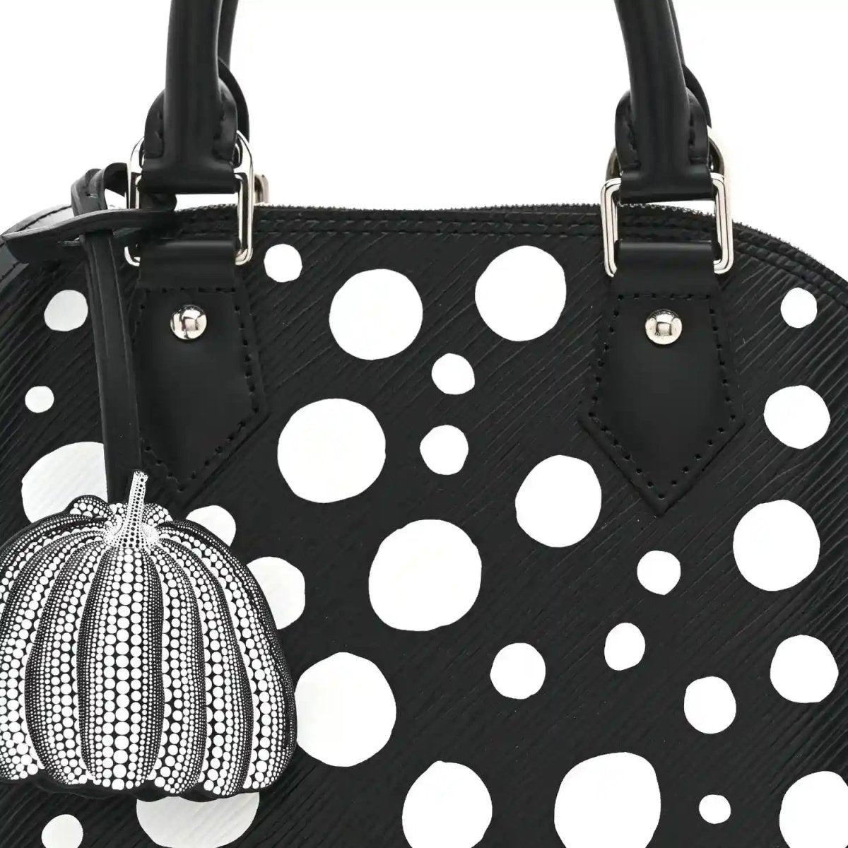 Louis Vuitton x Yayoi Kusama Epi Alma BB Black White Bag - NEESTRA
