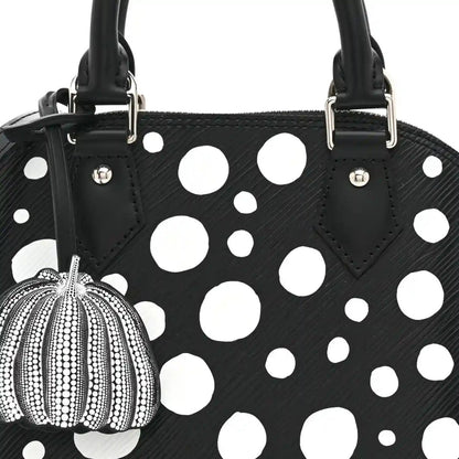 Louis Vuitton x Yayoi Kusama Epi Alma BB Black White Bag - NEESTRA