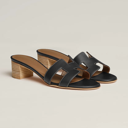 Hermès Oasis Sandal in Suede Goatskin & Mesh
