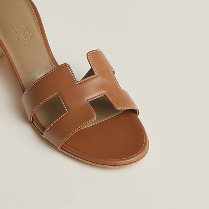Hermès Oasis Sandal in Suede Goatskin & Mesh