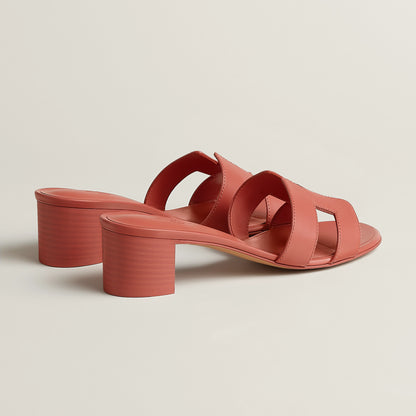 Hermès Oasis Sandal in Suede Goatskin & Mesh