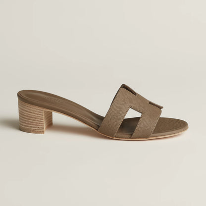 Hermès Oasis Sandal in Suede Goatskin & Mesh