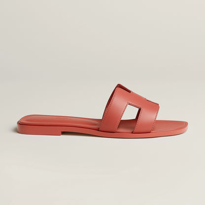 Hermès Oran Sandal in Box Calfskin Leather