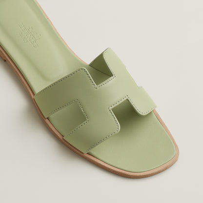 Hermès Oran Sandal in Box Calfskin Leather