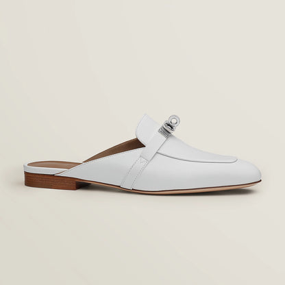 Hermès Oz Goatskin Kelly Buckle Mule