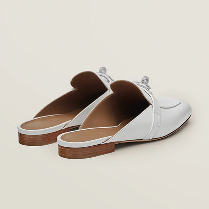 Hermès Oz Goatskin Kelly Buckle Mule