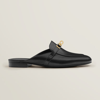 Hermès Oz Goatskin Kelly Buckle Mule