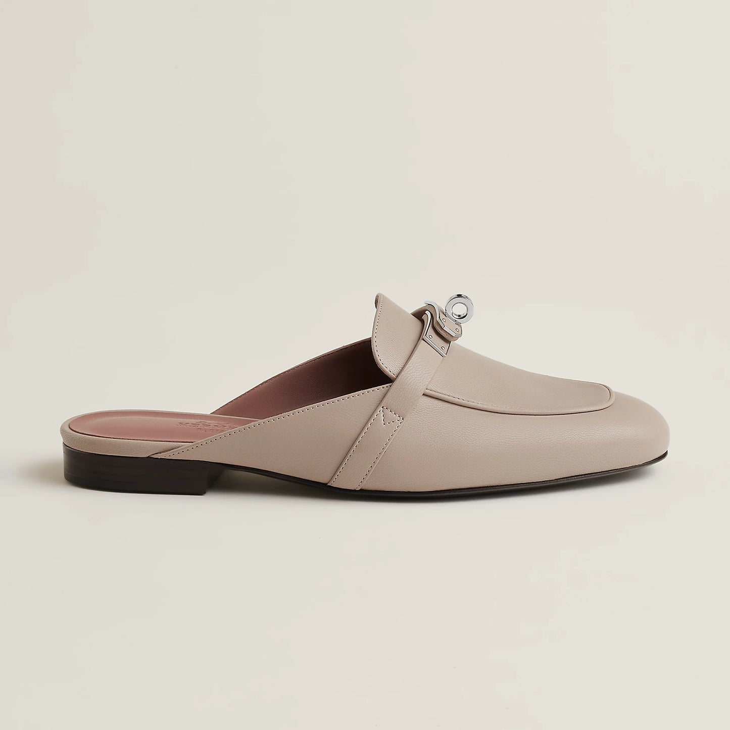 Hermès Oz Goatskin Kelly Buckle Mule