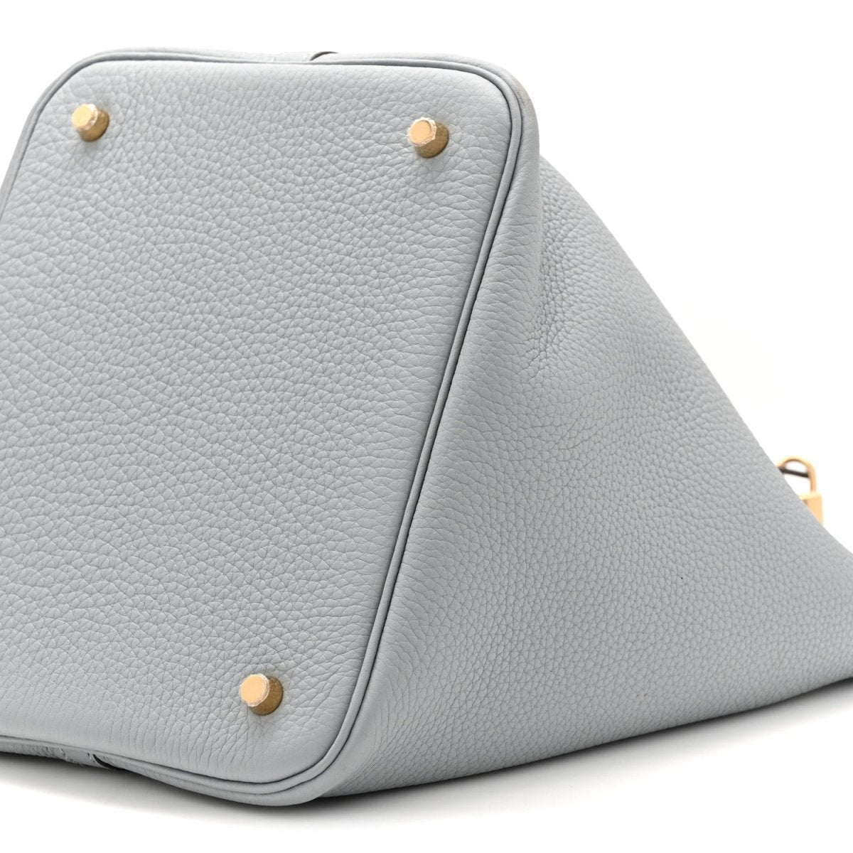 Picotin Lock 22 MM Tote Bag Clemence Calfskin Leather Gris Pantin - NEESTRA